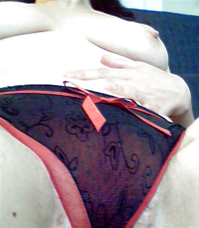 8P Red and black panties (LadyBugMe)