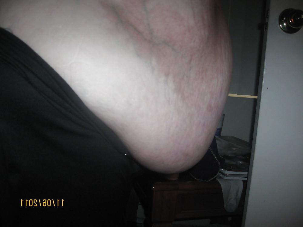 14P My sexy bbw wife belly
