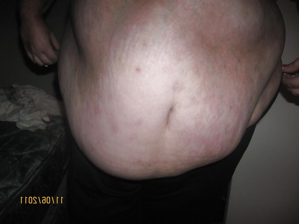 14P My sexy bbw wife belly