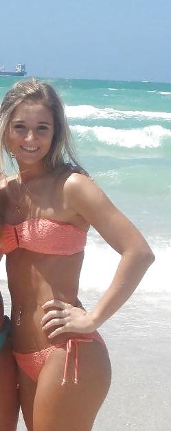 25P Perfect teen ass, bikini, skirt, heels