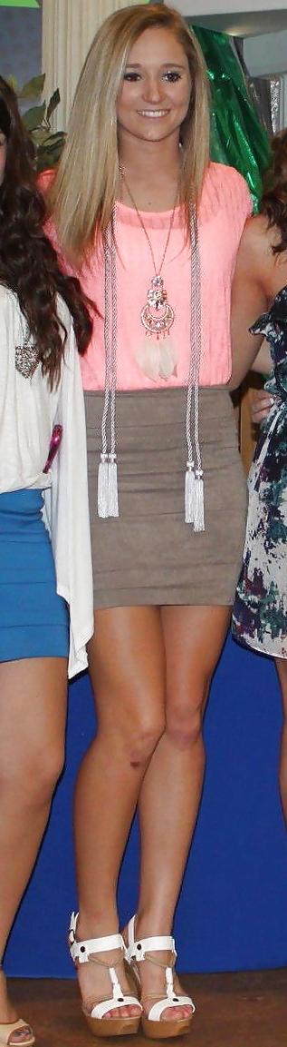 25P Perfect teen ass, bikini, skirt, heels