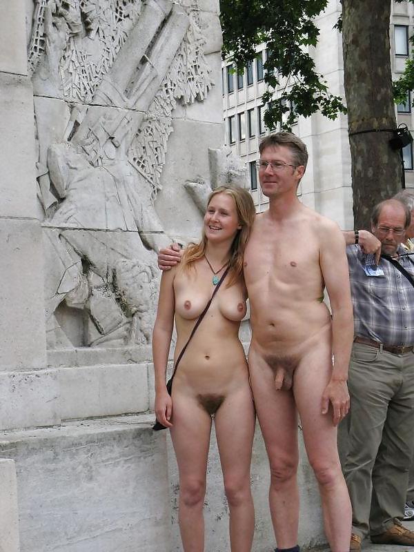 25P Couples Standing Naked Together 