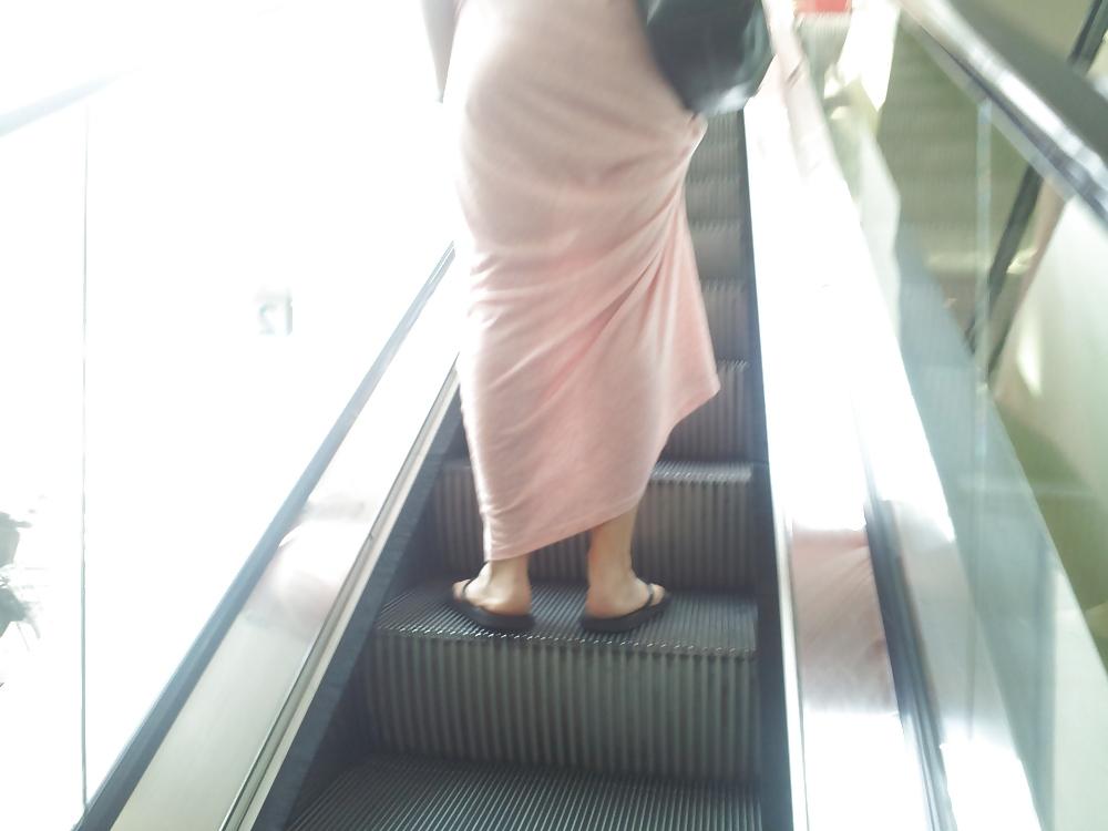 6P Hot MILF in See-Thru Dress