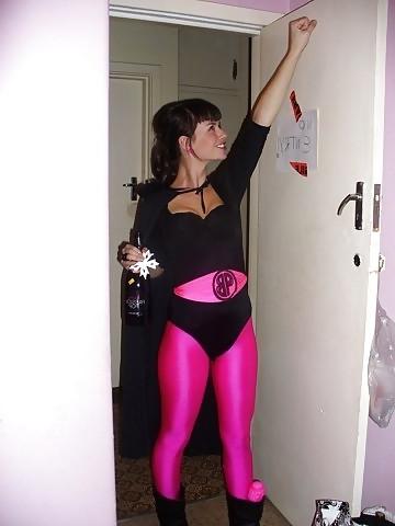 18P Shiny hot legs