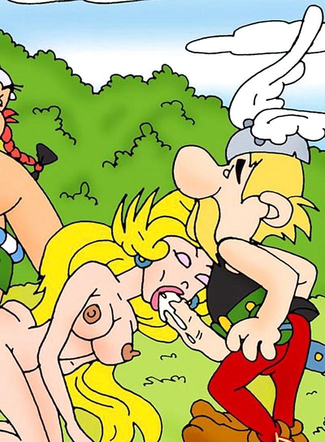 5P Porn toons - Asterix and Obelix