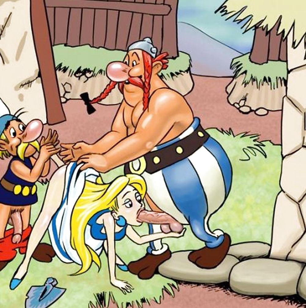 5P Porn toons - Asterix and Obelix