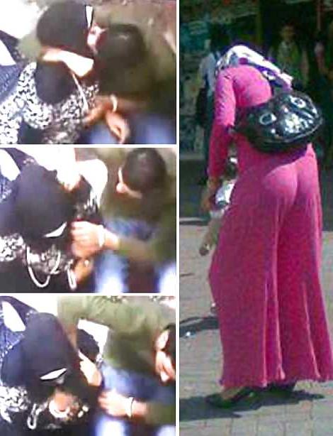 25P Jilbab & hijab & niqab & arab & tudung turban - hidden cam 