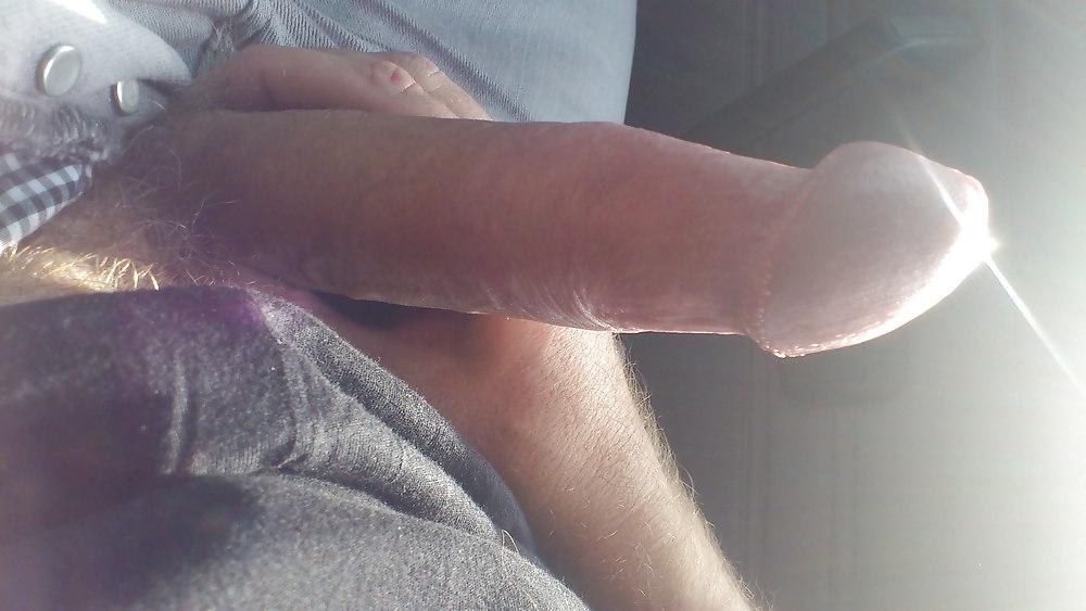 11P My cock in public in my car