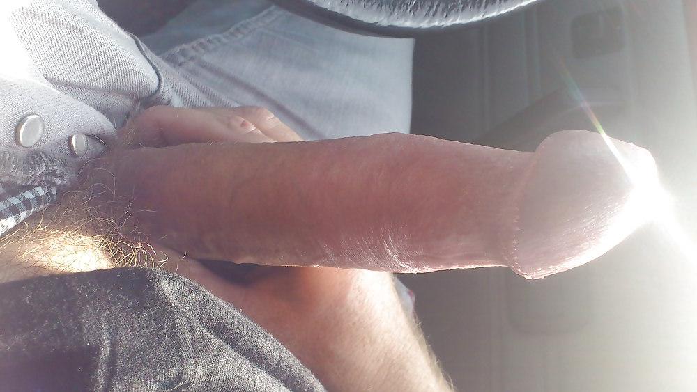 11P My cock in public in my car
