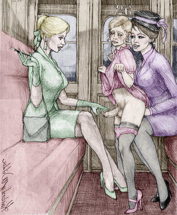 25P Cartoon gay sissy