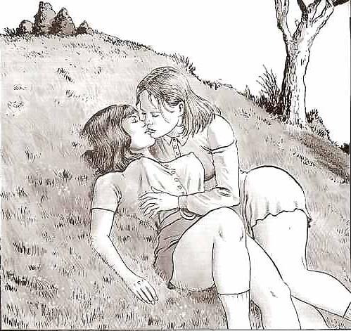 24P Lesbian Cartoon from tata tota lesbian blog