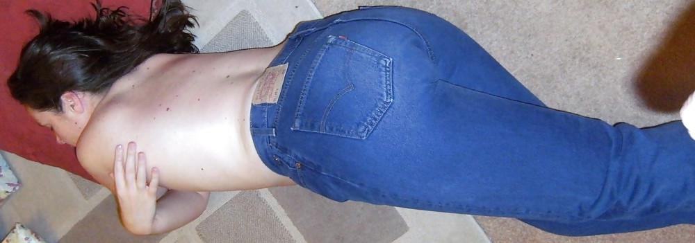 6P Lucky girl and fuckable Jeans