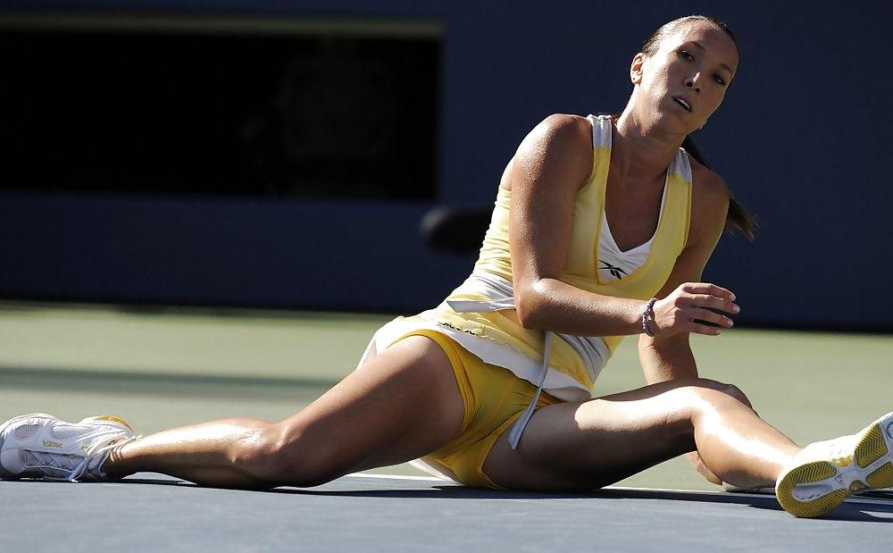 16P Jelena Jankovic Upskirts