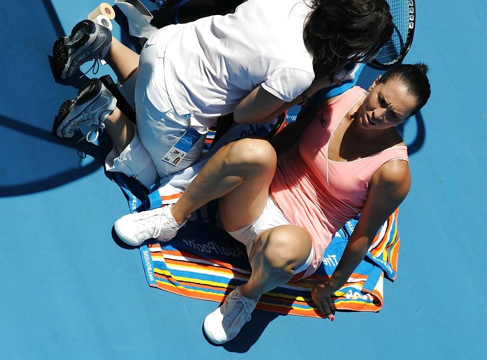 16P Jelena Jankovic Upskirts