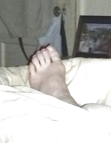 12P My shy wifes feet