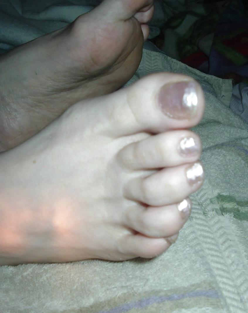 12P My shy wifes feet