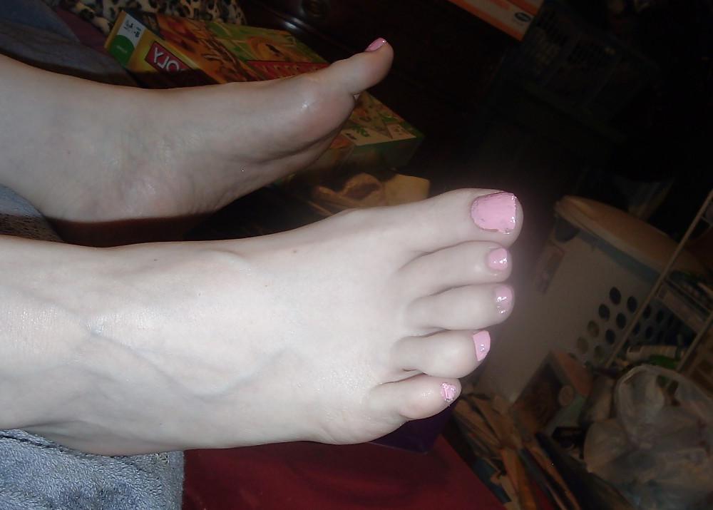 12P My shy wifes feet