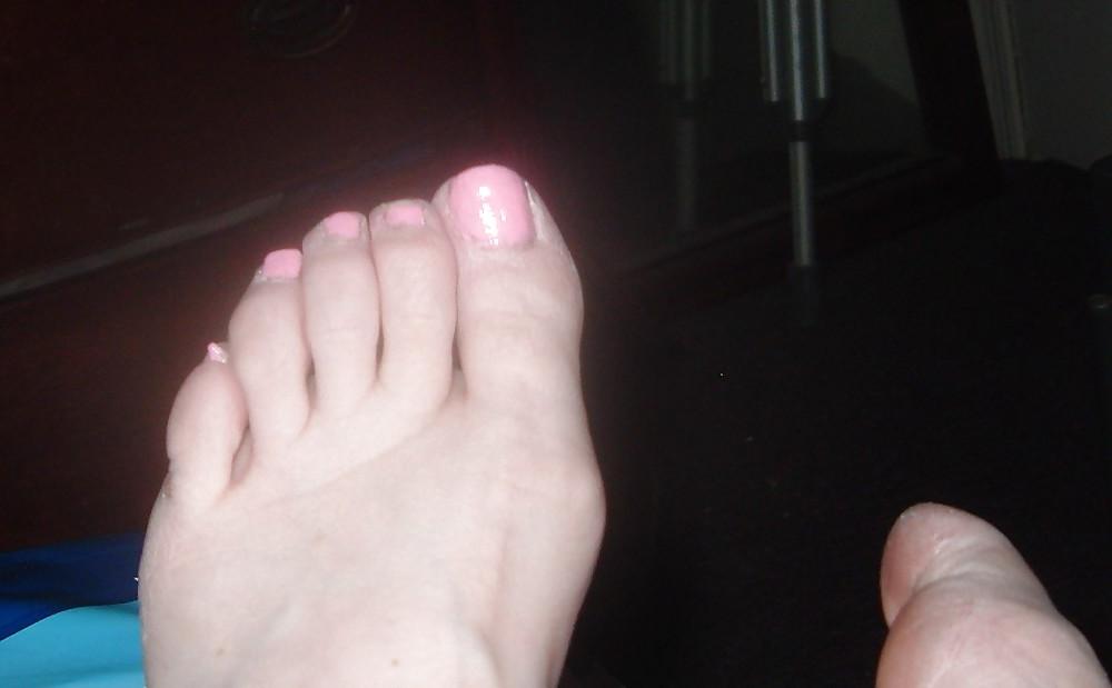 12P My shy wifes feet