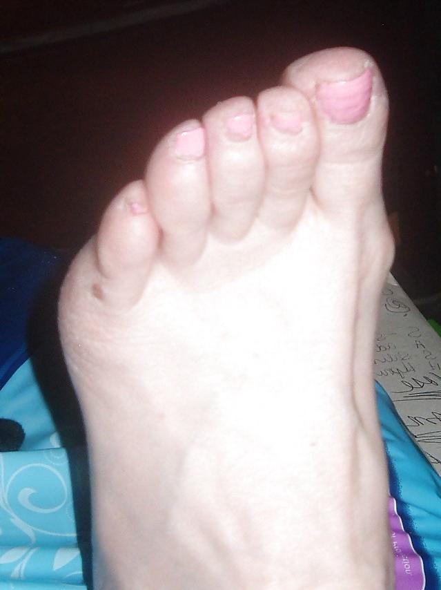12P My shy wifes feet