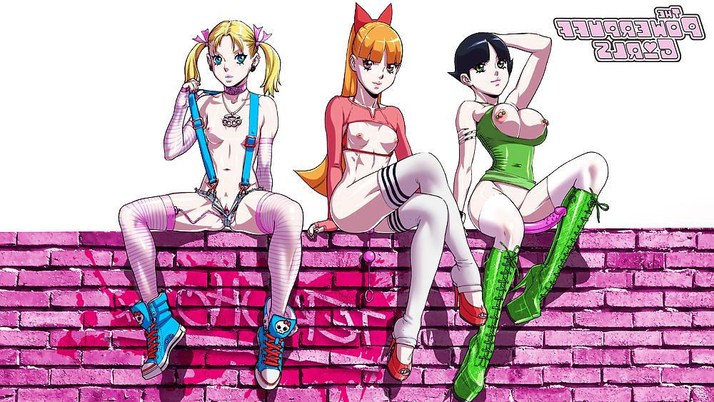 25P Naughty naughty cartoons