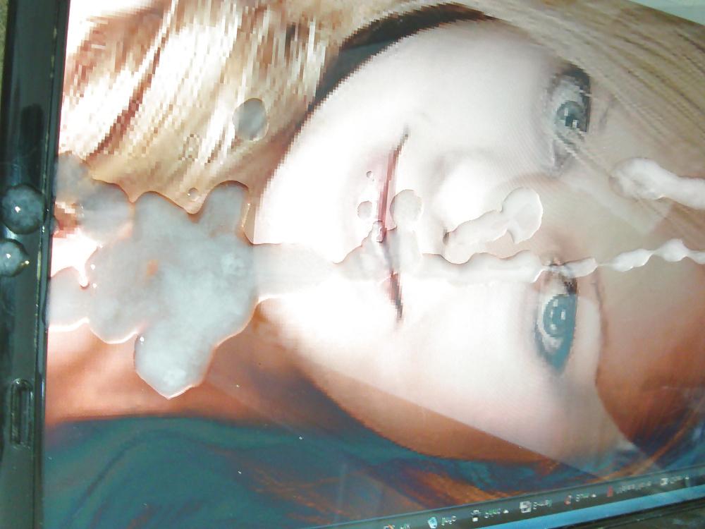 15P TosserTim shoots a  line of spunk over cute little Sweetjen