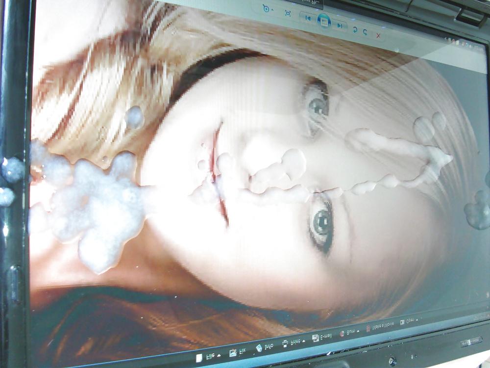 15P TosserTim shoots a  line of spunk over cute little Sweetjen