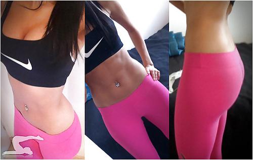 24P Hot Teens in yoga pants!
