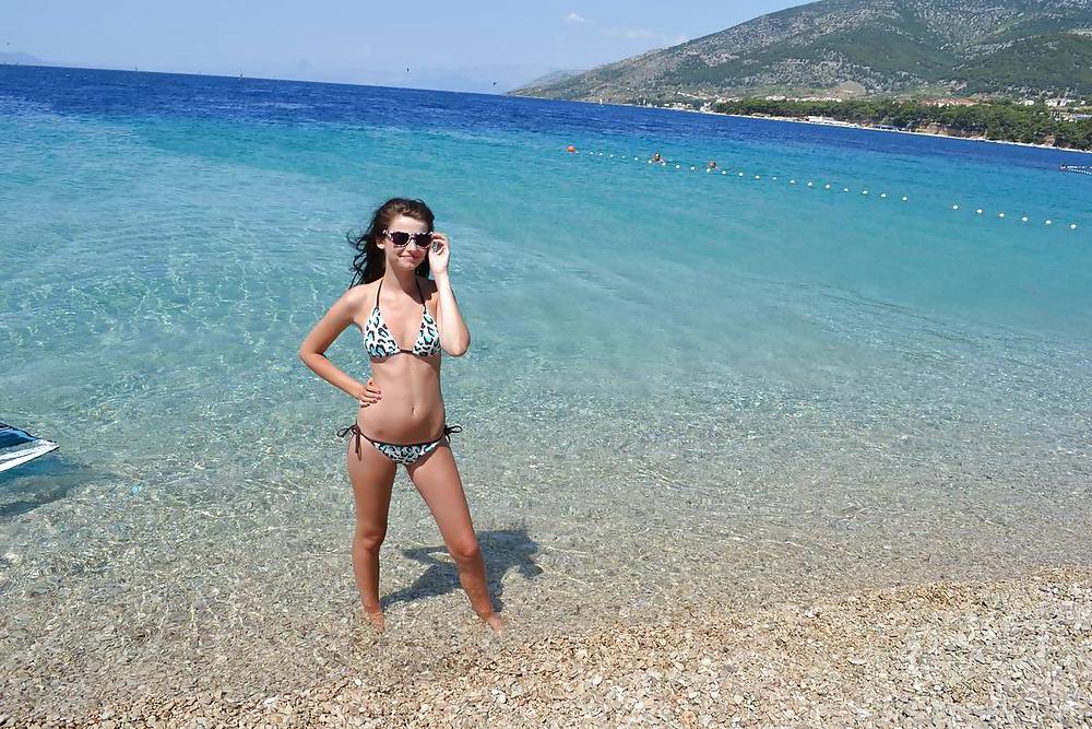 25P Skinny Brunette 18 Teen