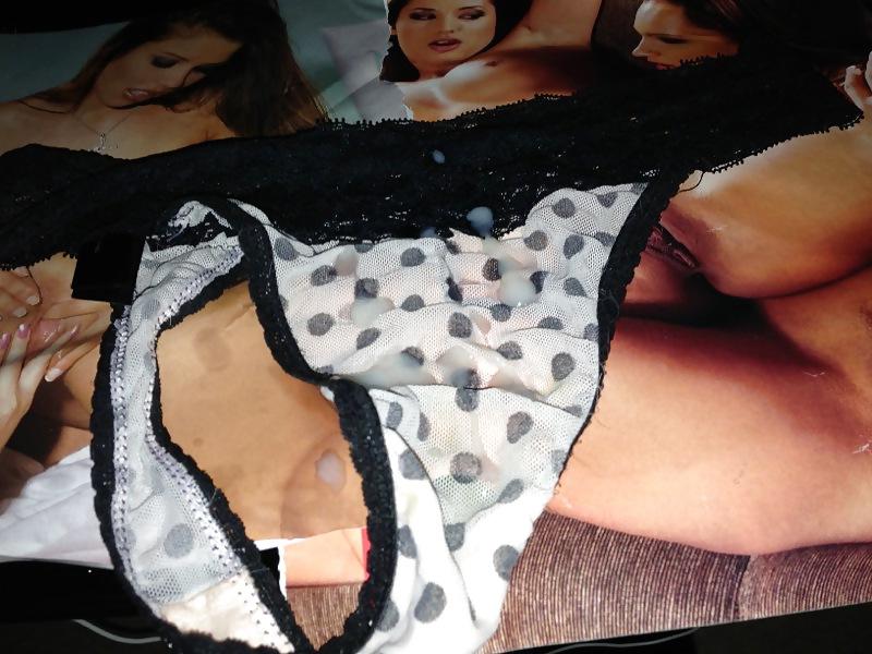6P Sniffin then cumin over Jayne Kittens knickers