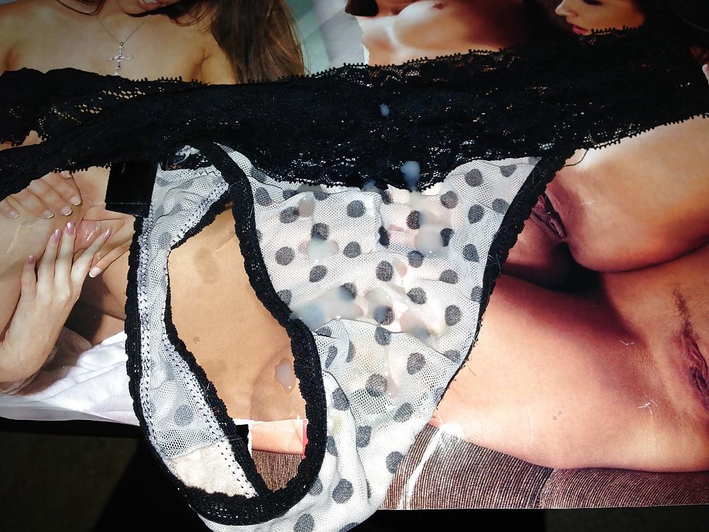 6P Sniffin then cumin over Jayne Kittens knickers