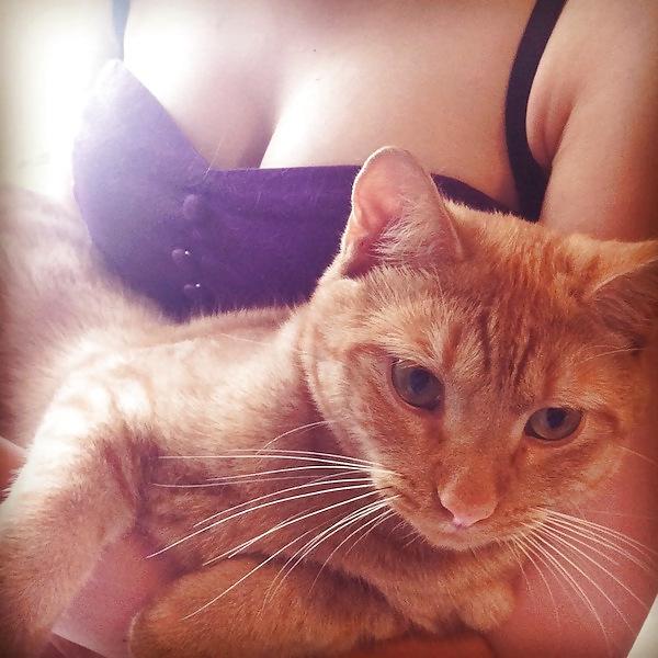 16P Huge Breasts (With Cats)
