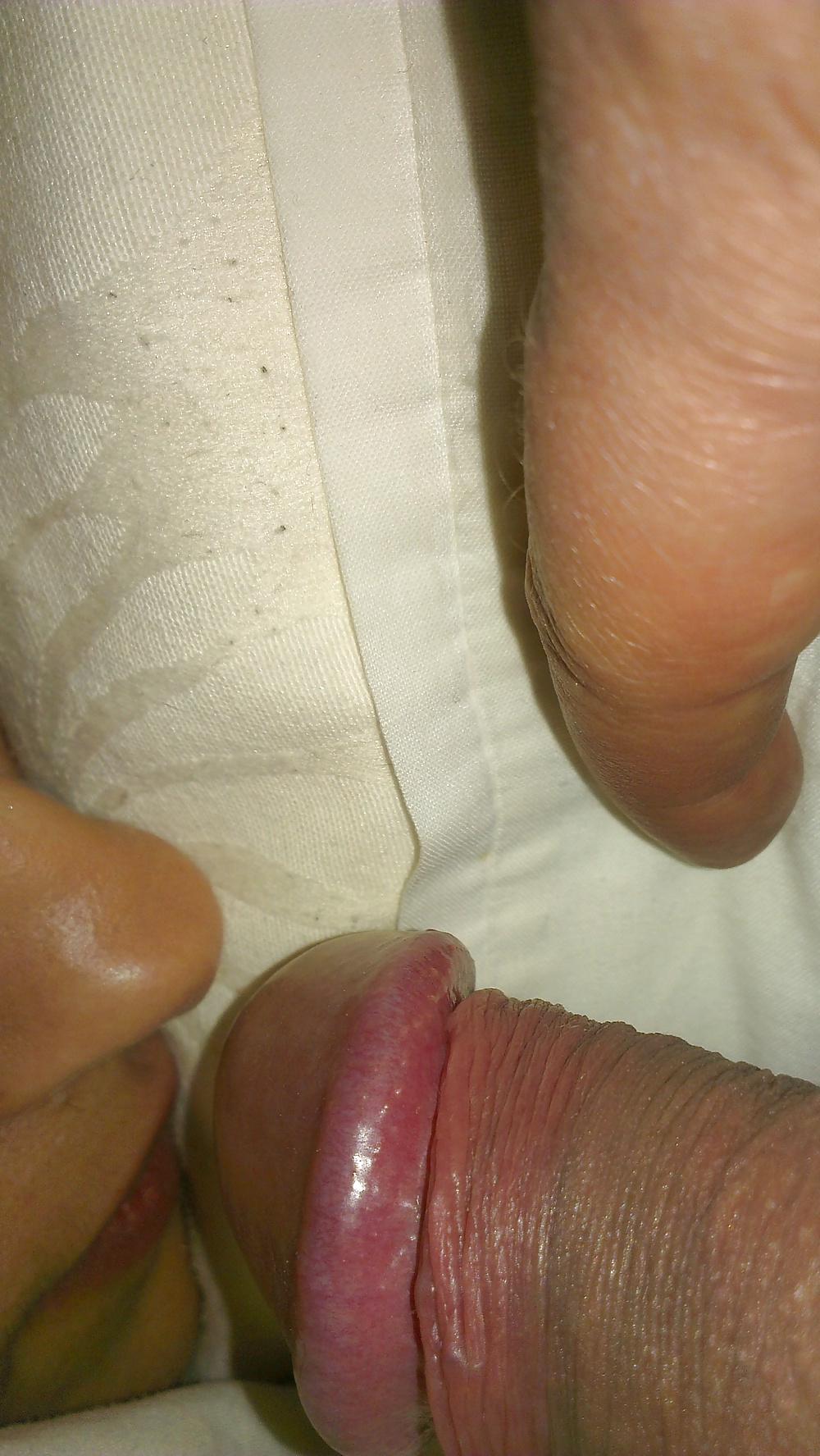 13P Dreamy wife feels cock on her face