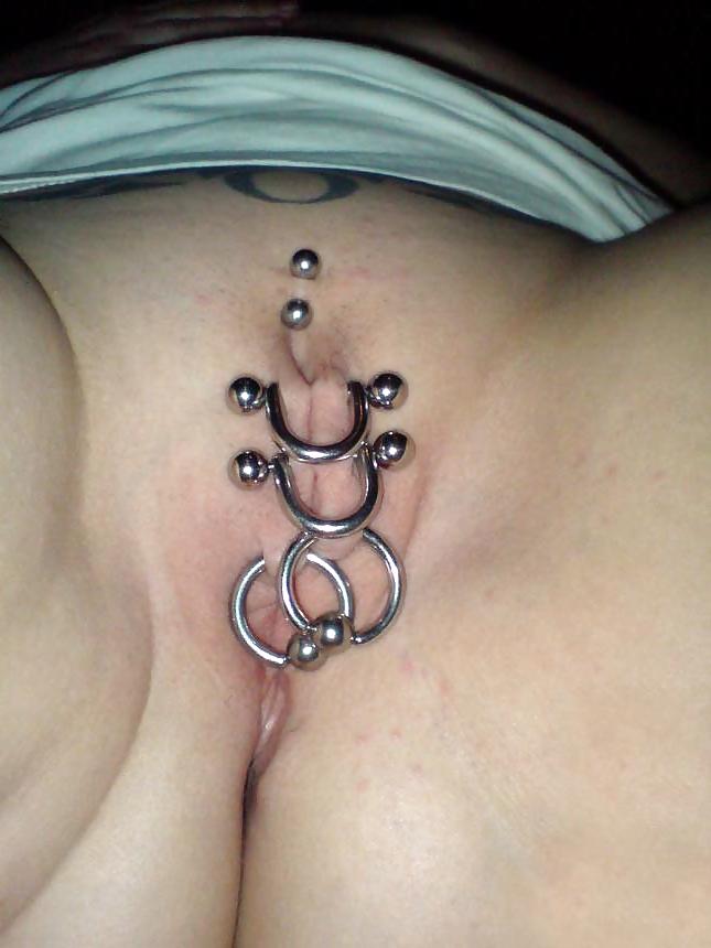 25P Pierced Nipples and Pussy's 8
