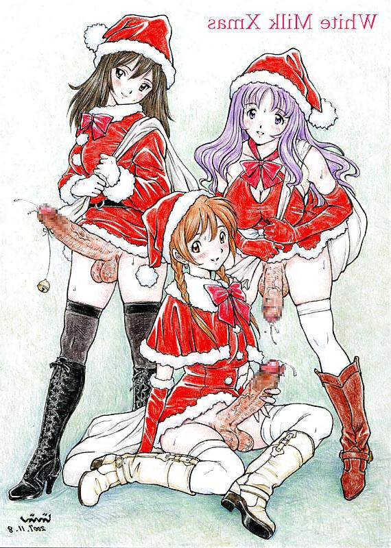 25P Merry futanari christmas - Hentai