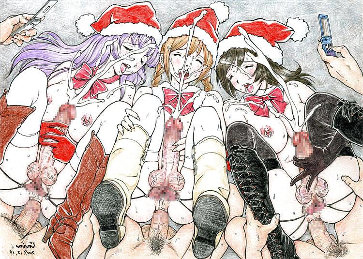 25P Merry futanari christmas - Hentai