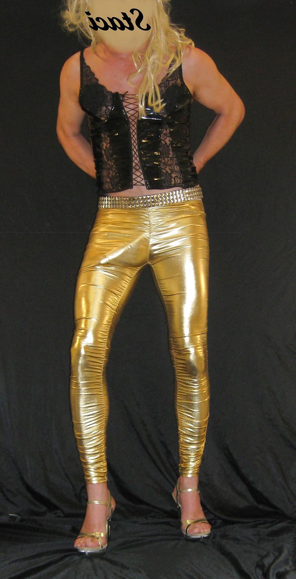 20P Shiny Leggings