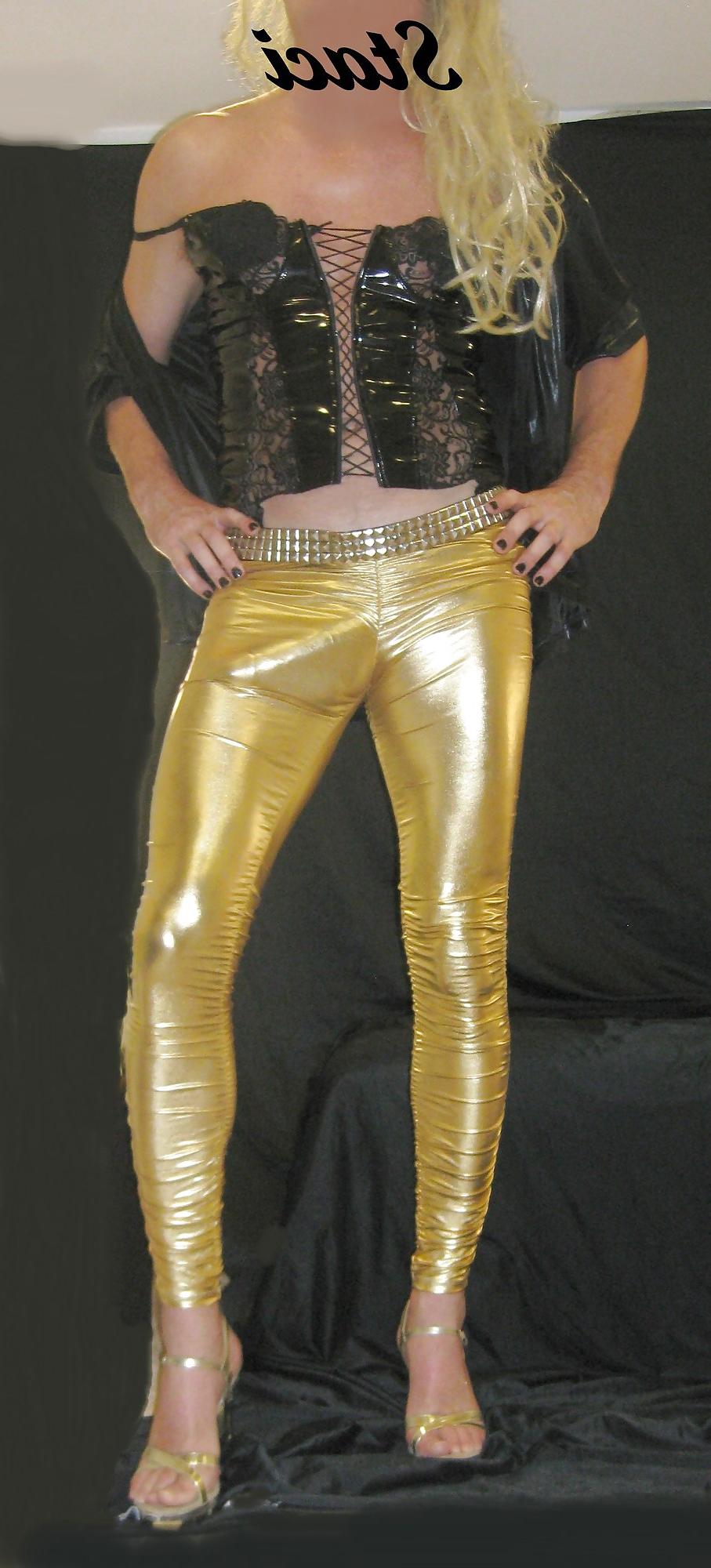20P Shiny Leggings