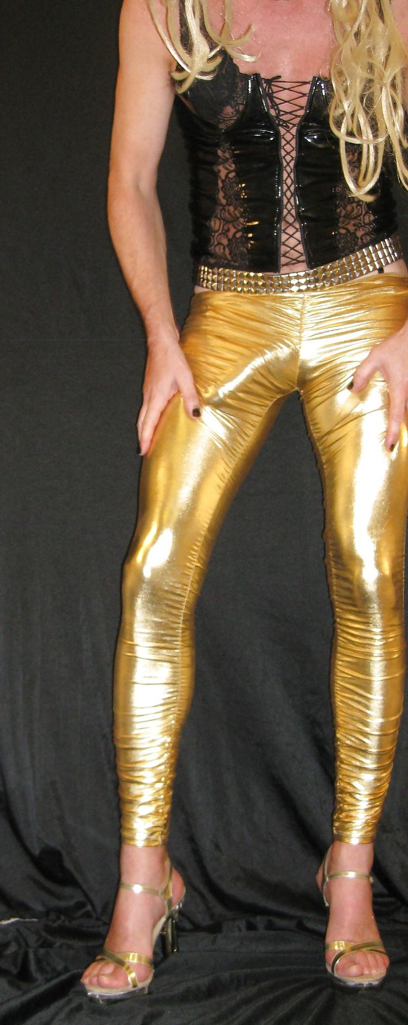 20P Shiny Leggings