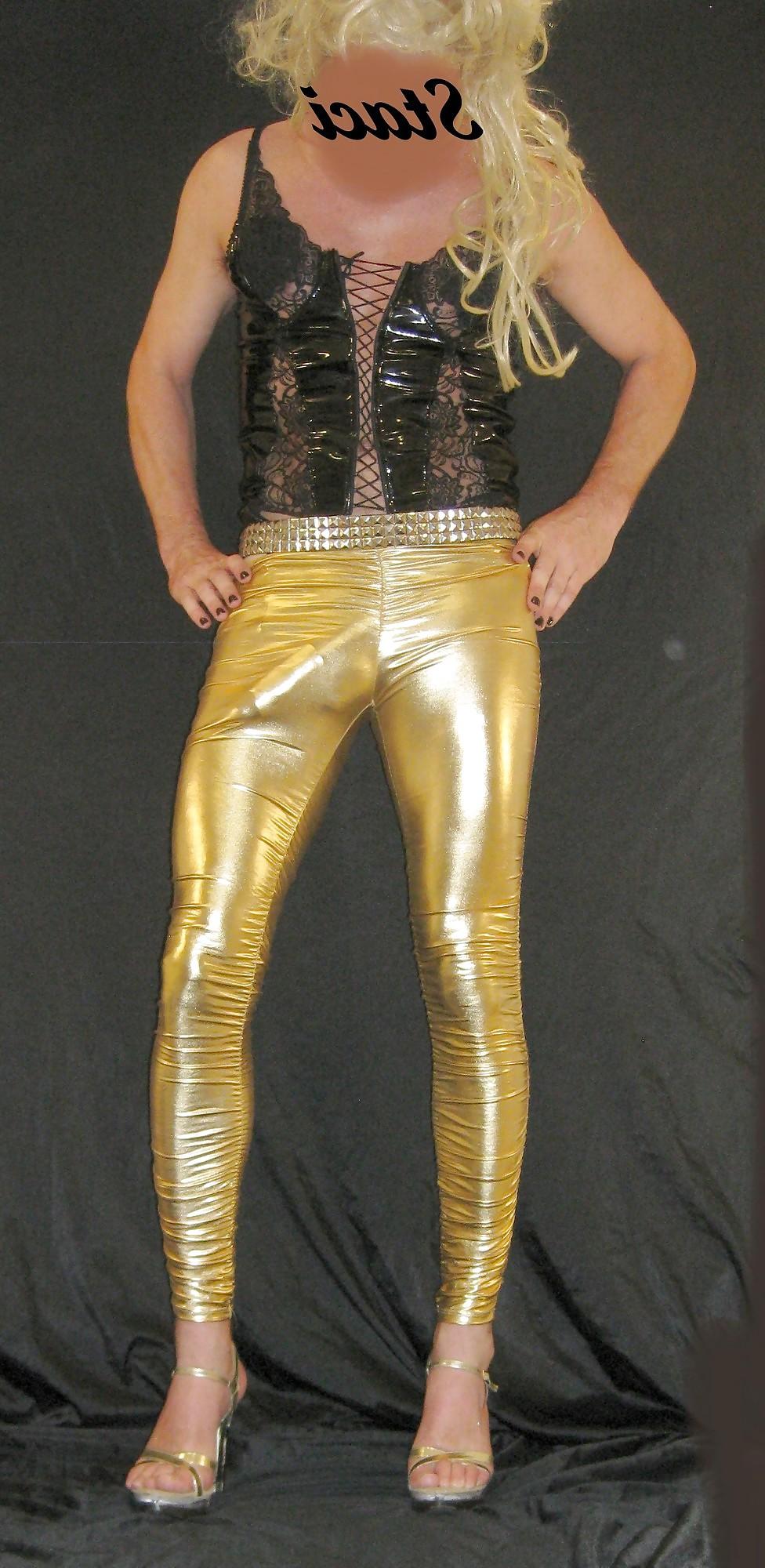 20P Shiny Leggings