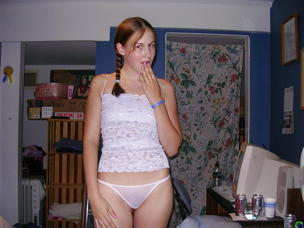 14P Shy teen with pigtails - N. C. 