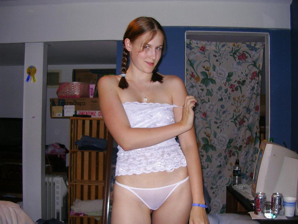14P Shy teen with pigtails - N. C. 
