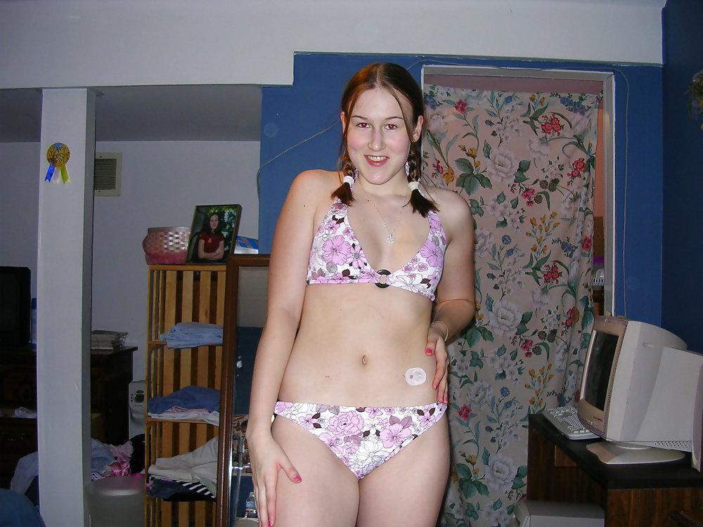 14P Shy teen with pigtails - N. C. 