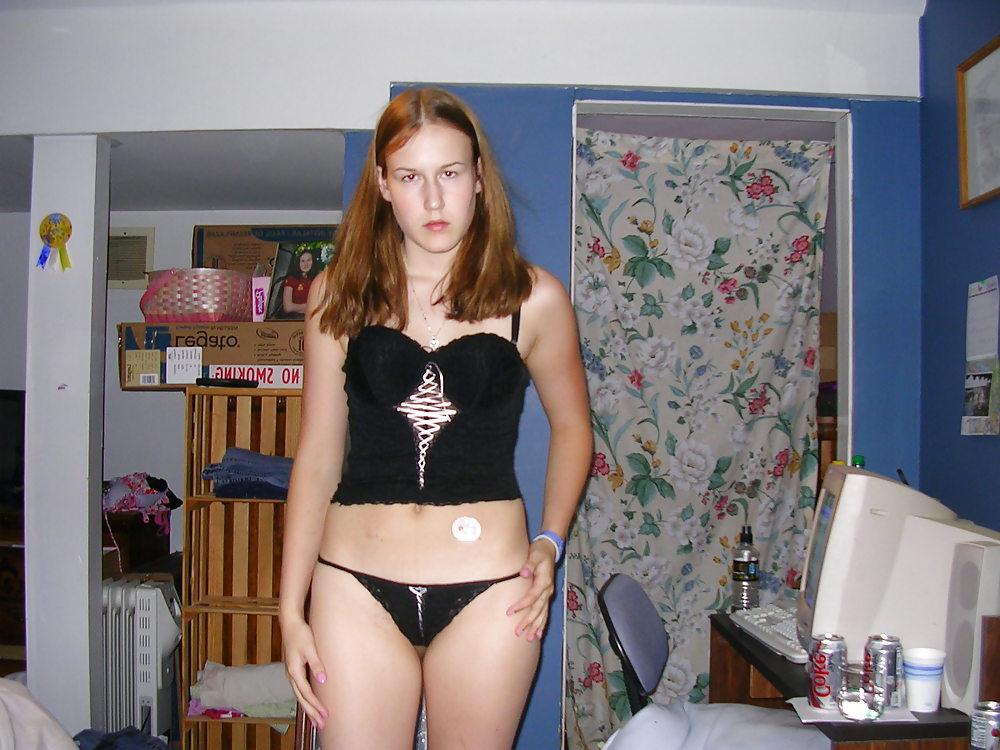 14P Shy teen with pigtails - N. C. 