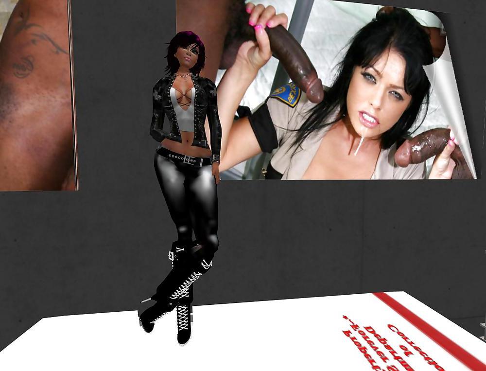 8P My avatar in SecondLife online game (Portfolio #01)