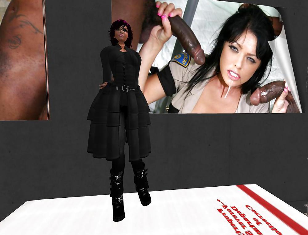 8P My avatar in SecondLife online game (Portfolio #01)