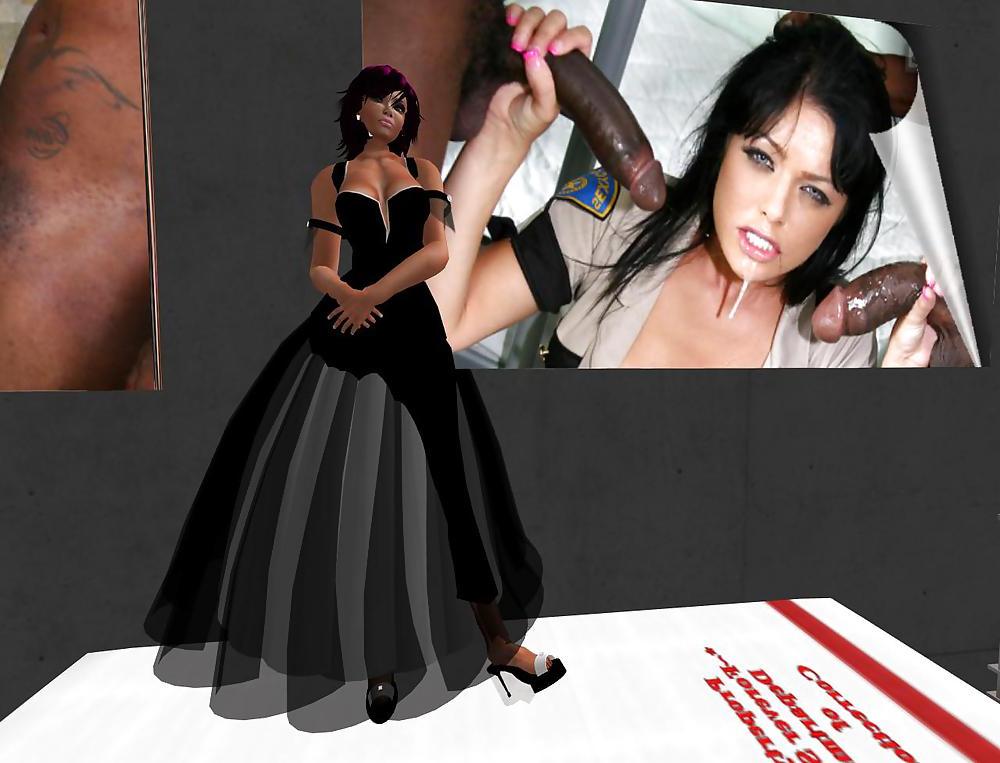 8P My avatar in SecondLife online game (Portfolio #01)