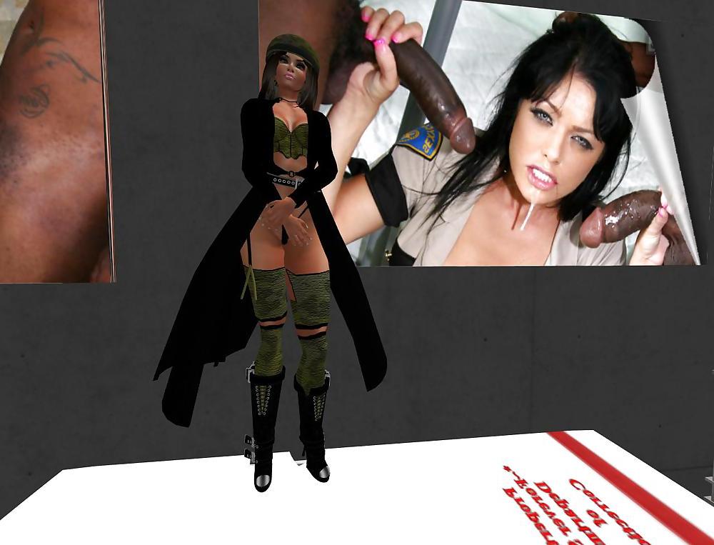8P My avatar in SecondLife online game (Portfolio #01)