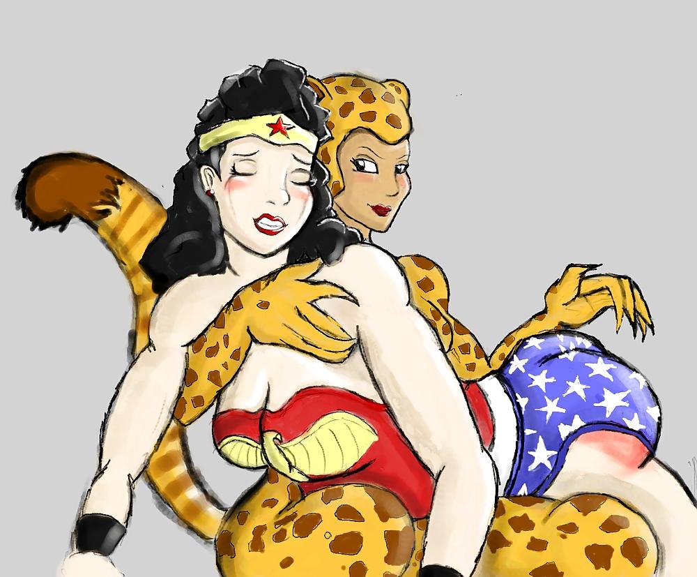 25P Superhero Spanking