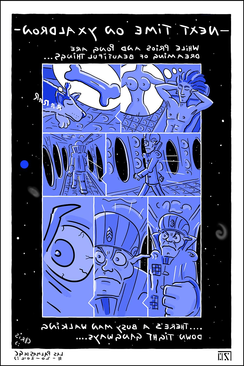 24P YXALDRON I,1, 4th cartoon by chris ingres:)
