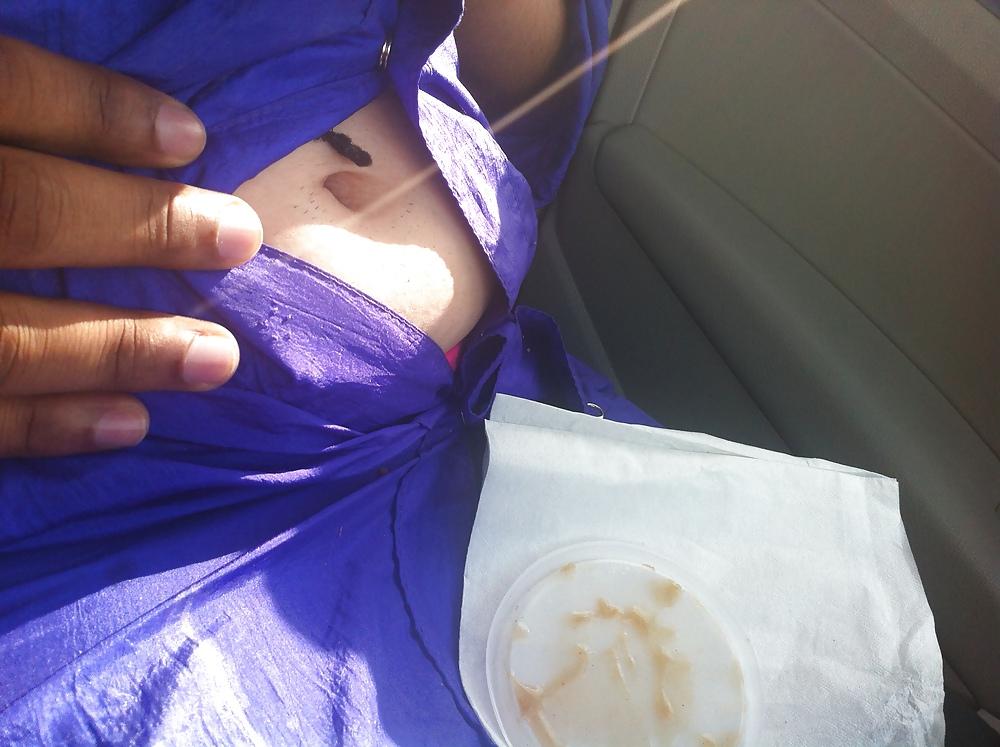 11P Belly Button Peek-a-boo